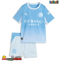Camisa de Futebol Manchester City Phil Foden #47 Equipamento Principal Infantil 2026-27 Manga Curta (+ Calças curtas)